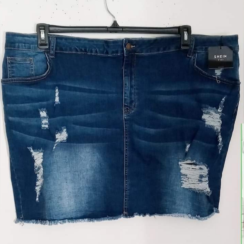 Shein FIT+ Denim Skirt